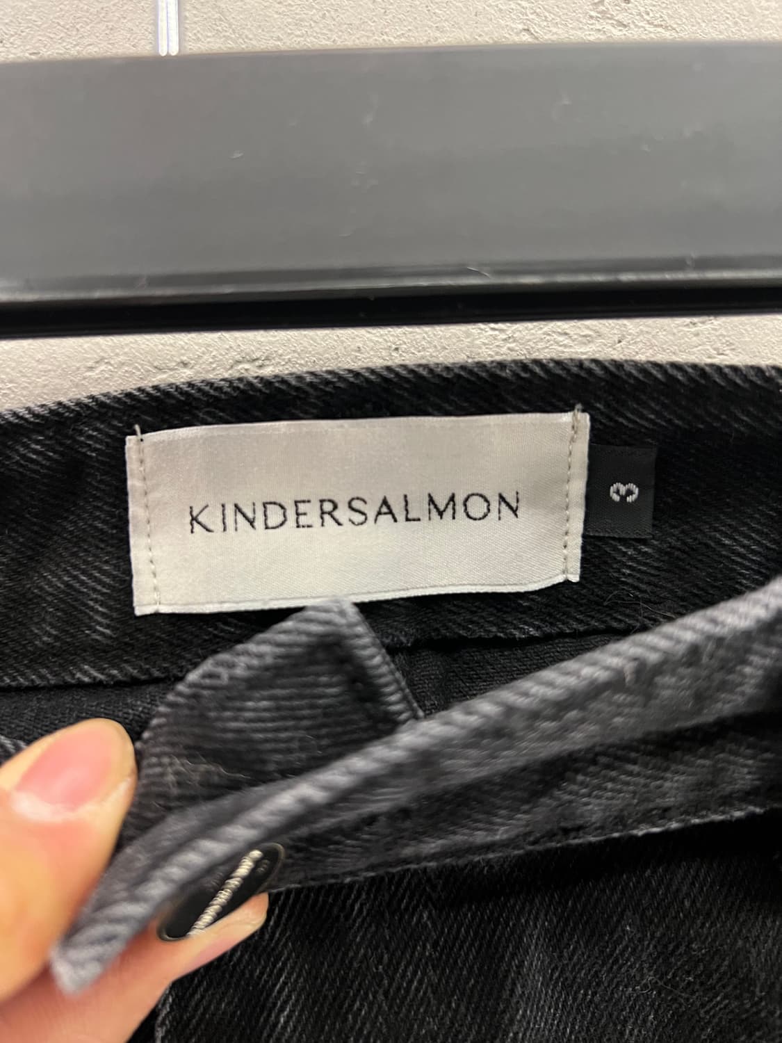 킨더살몬 블랙 데님 팬츠 사이즈 3 상품이미지8