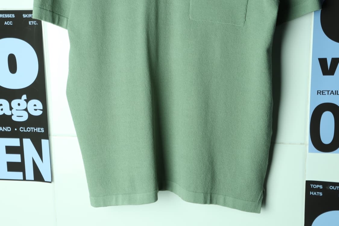(2XL-3XL) 앤드지 반팔 티셔츠 시원 시어서커 카키-H31920 상품이미지4