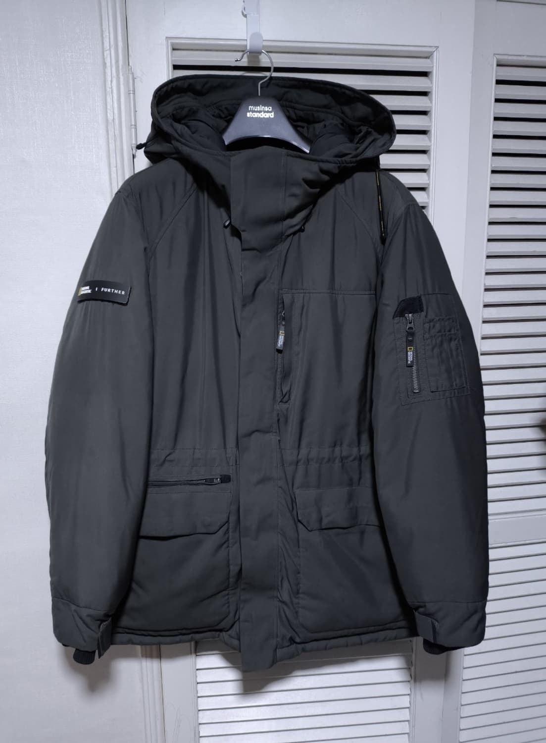 110 내셔널지오그래픽 유틸리티 파카 구스다운 상품이미지1