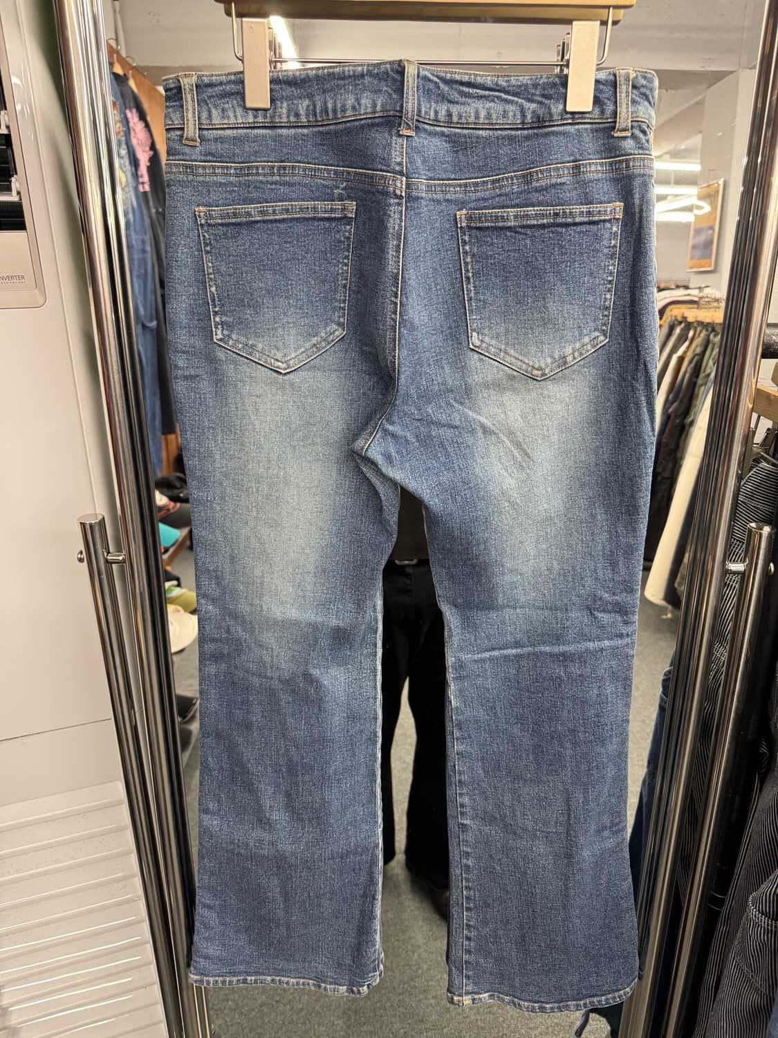 japanese vintage 여성 부츠컷 데님팬츠 상품이미지3