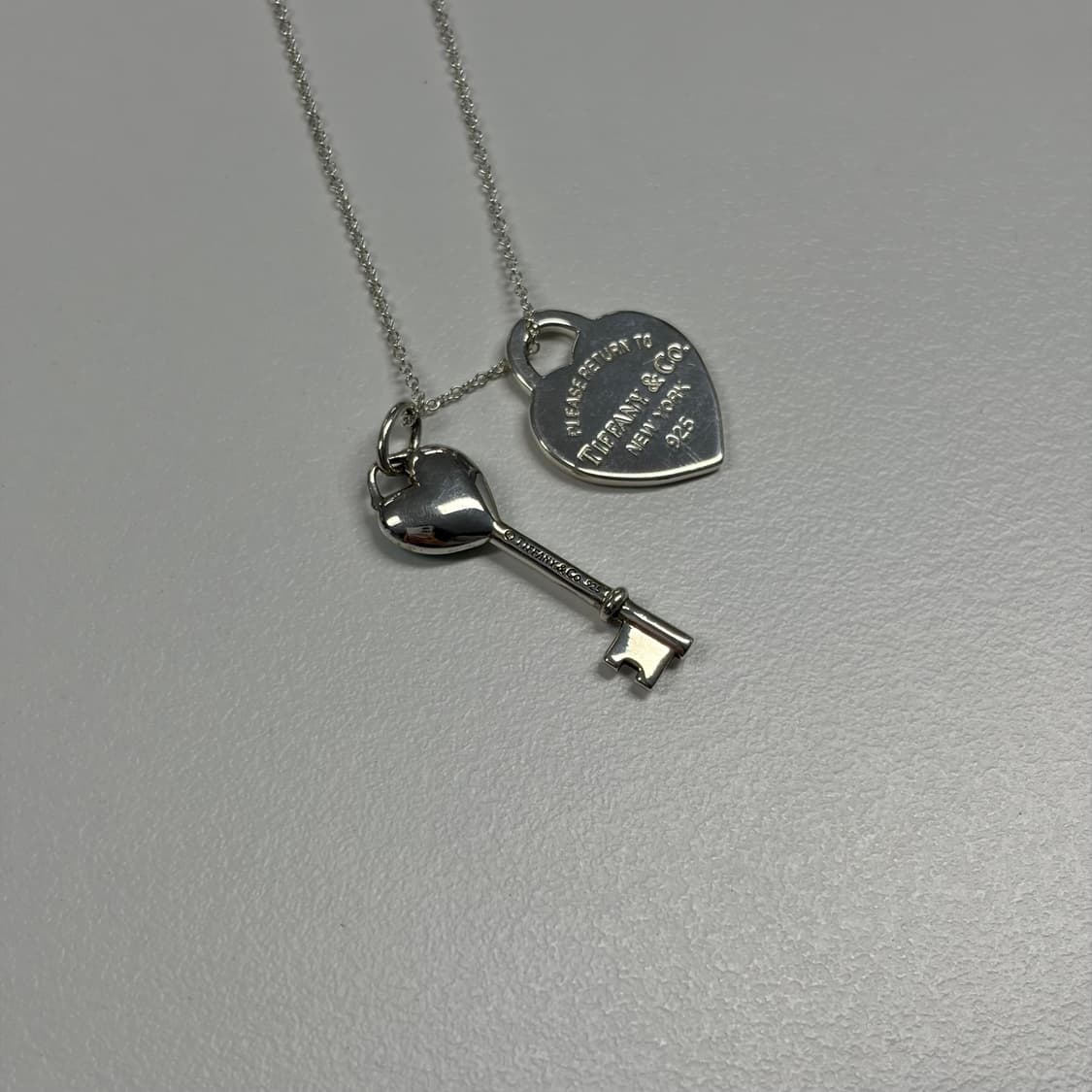 티파니앤코 하트/민트태그키 목걸이 상품이미지4