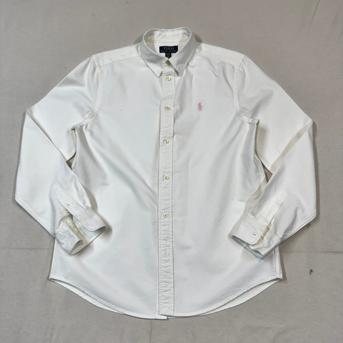 여M) 폴로 랄프로렌 클래식 화이트 옥스포드 셔츠 상품이미지1