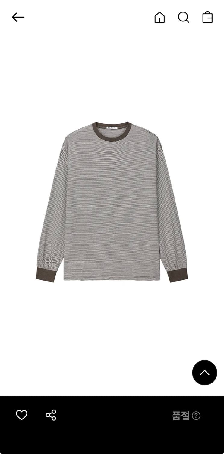 아트 이프 액츠 스트라이프 티셔츠 상품이미지1