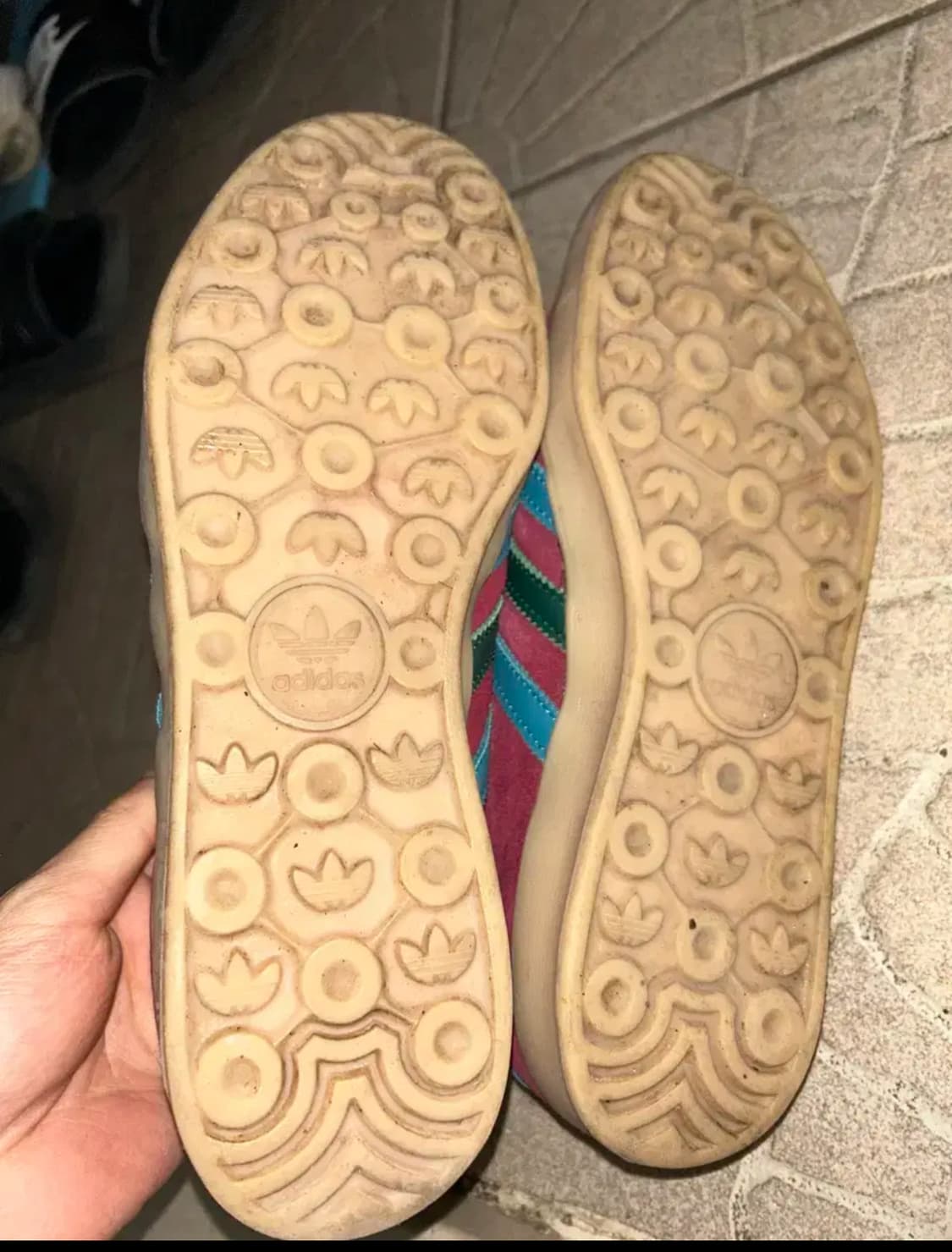 아디다스 가젤 버건디 컬리지에이트 265 상품이미지6