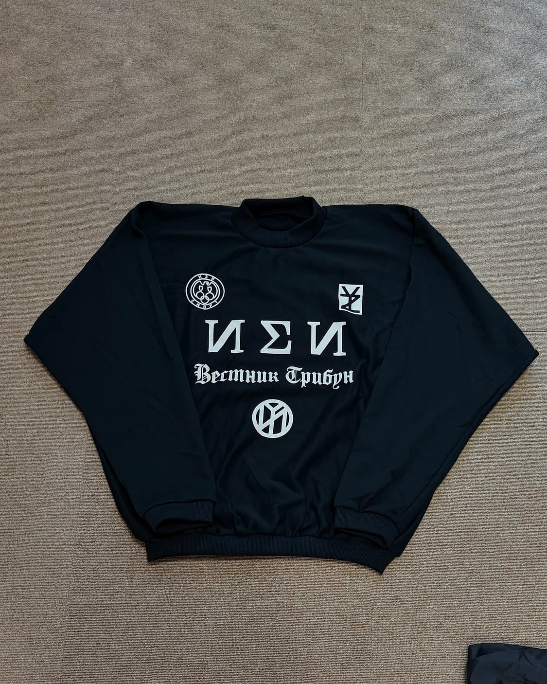 YZY SS-01 맨투맨 / 2사이즈 상품이미지1