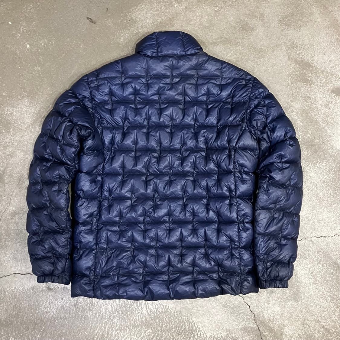 N127 몽벨 패딩 네이비 상품이미지2