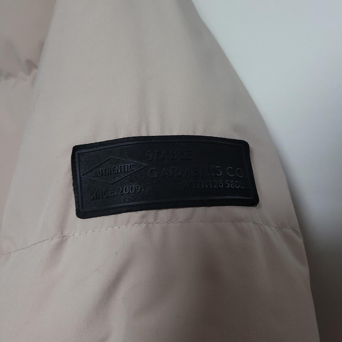 (S) SPAO 스파오 리버시블 아이보리 플리스 양면패딩 상품이미지8