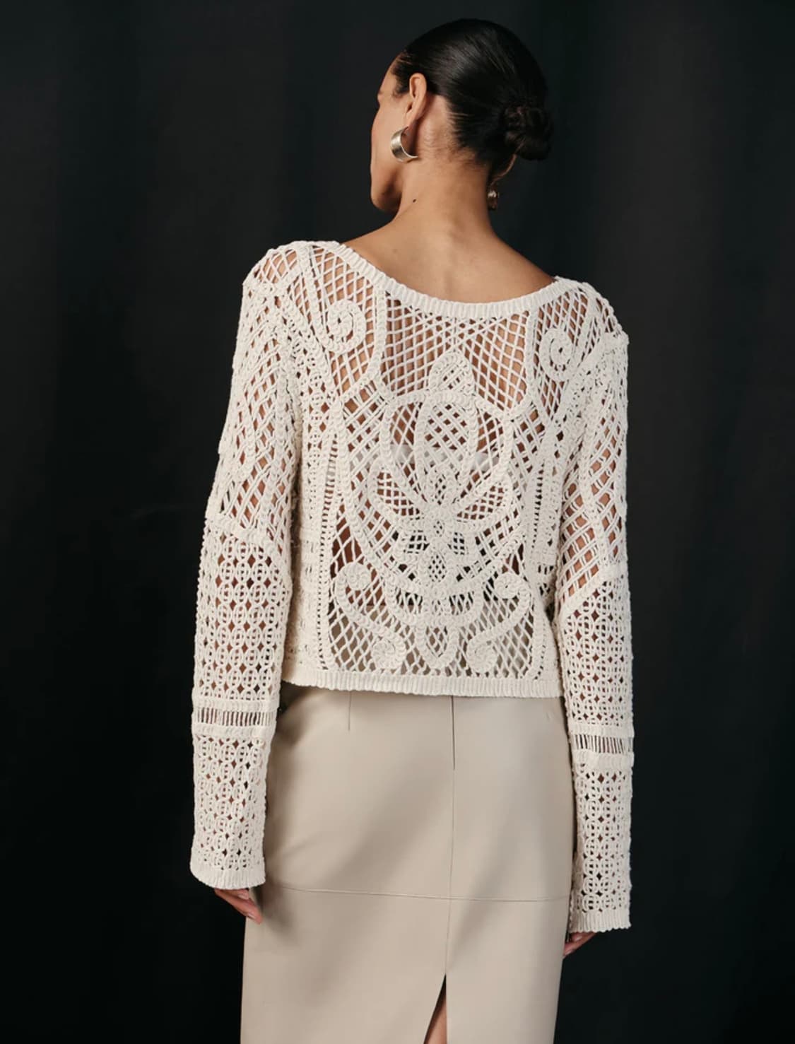 ZARA 자라 크로셰 니트 탑 상품이미지6