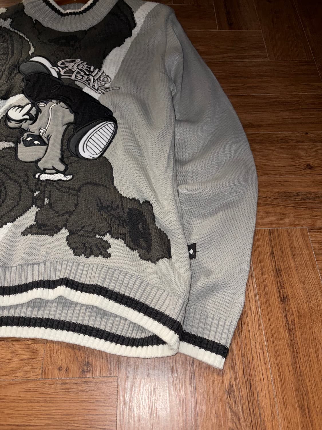 Ghetto Crew 빈티지 니트 상품이미지4