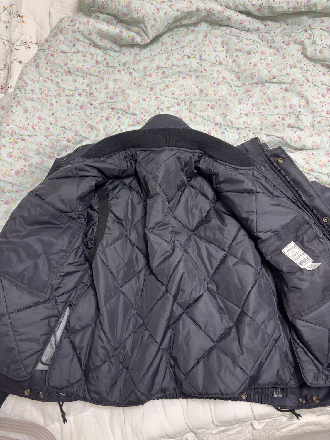 [레어] 90‘s 캐나다군 메딕 보급 블랙 파카(내피 포함) 105 상품이미지8