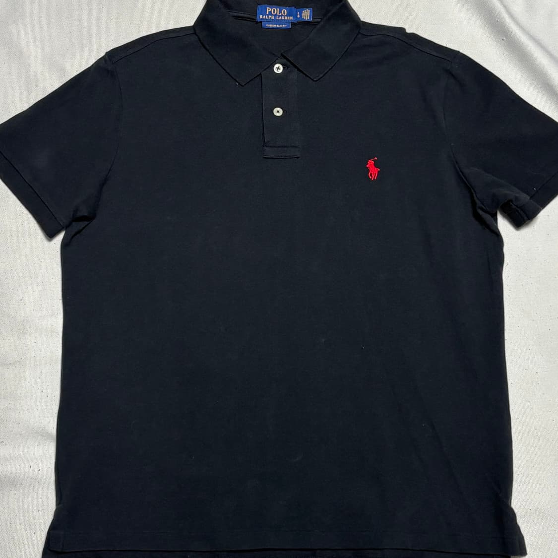 🫶🏻 폴로랄프로렌 블랙 카라 반팔 티셔츠 🫶🏻 상품이미지1