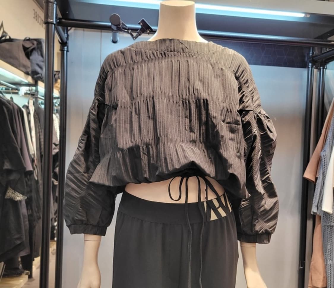 엠보셔링 블라우스 상품이미지2