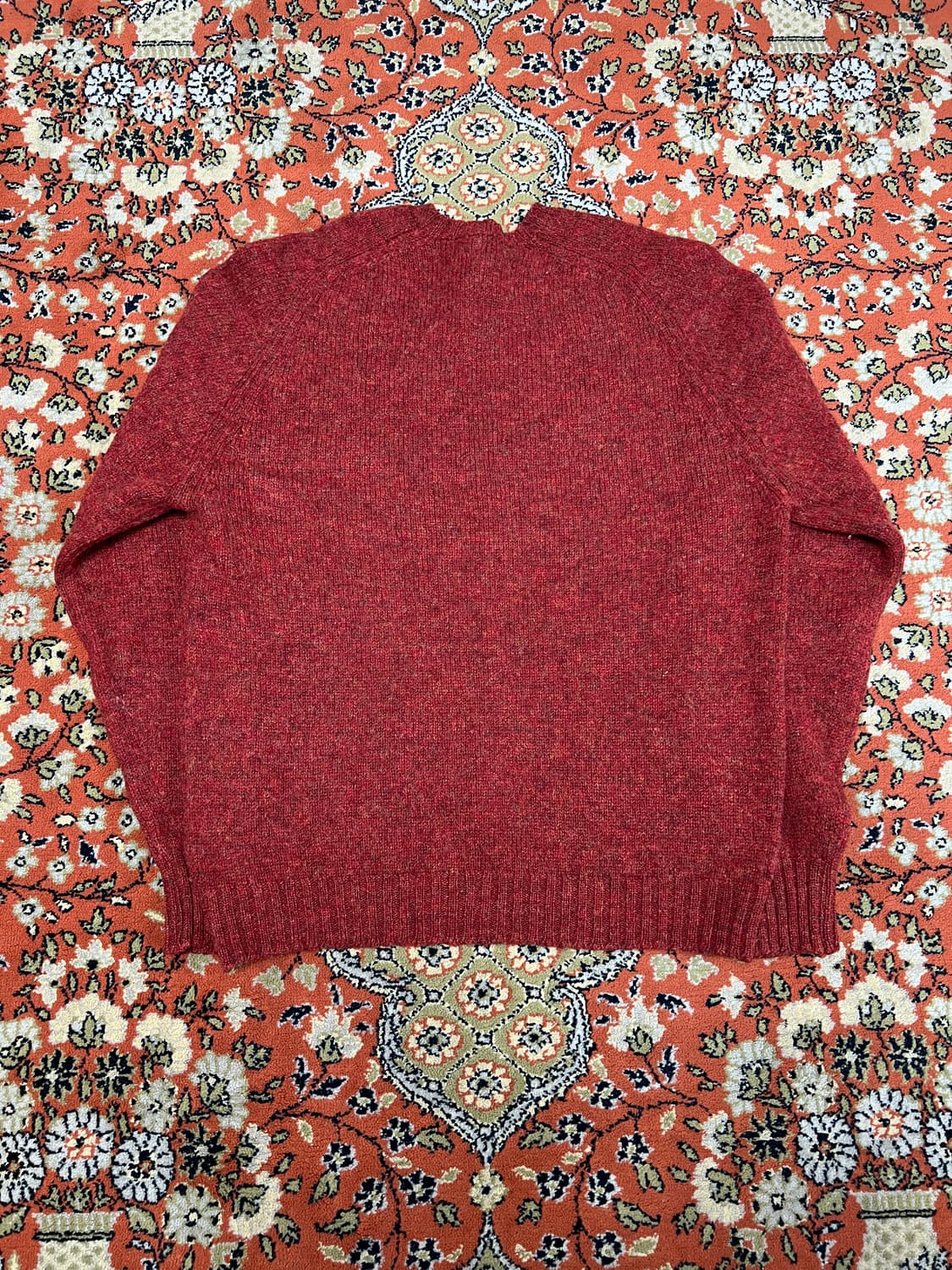 [44] SCOTTISH SHETLAND 레드 니트 상품이미지2