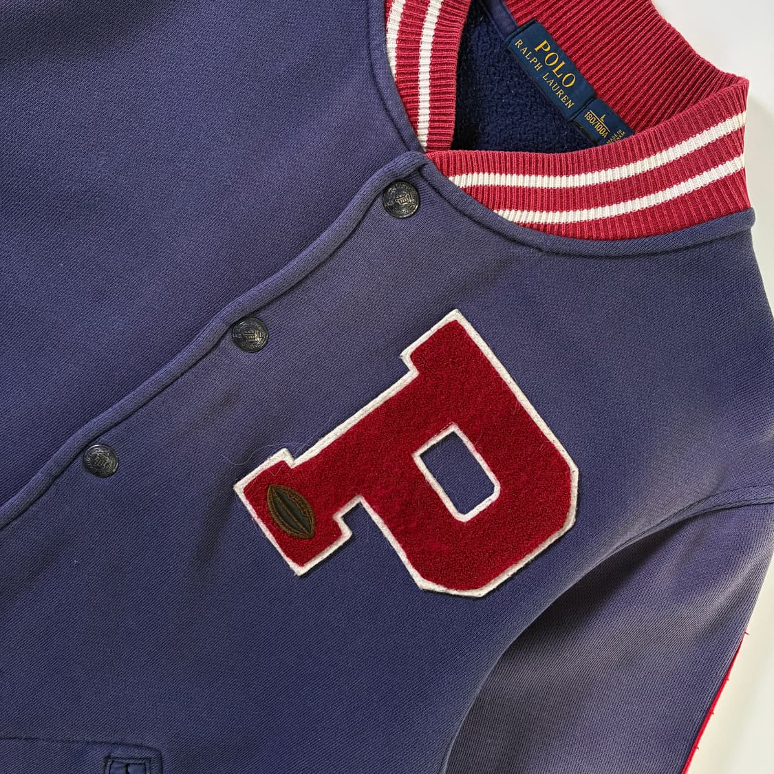 Polo 폴로 랄프로렌 P엠브로이드 에이징 바시티 자켓 상품이미지3