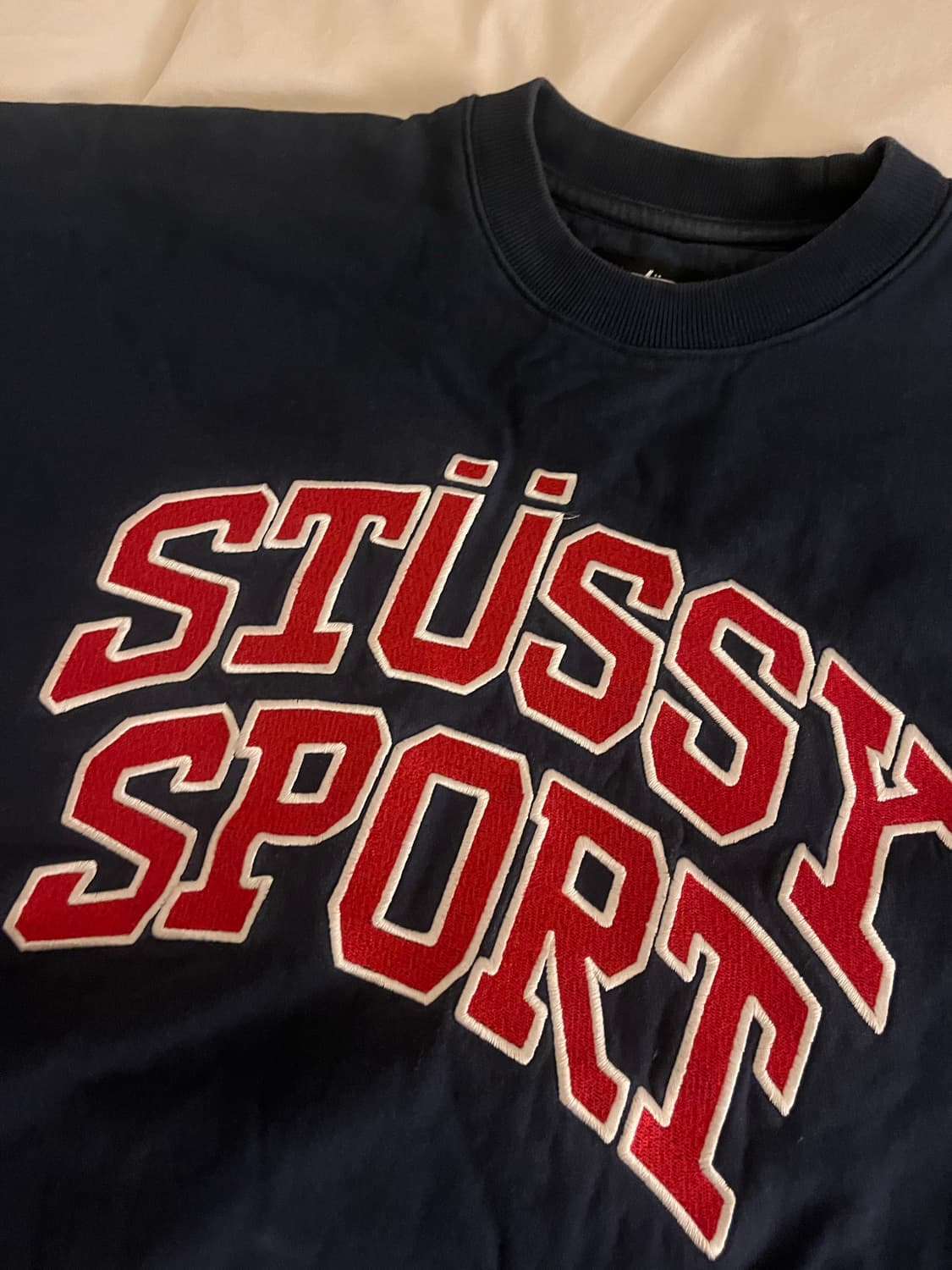 스투시 스포츠 오버사이즈 맨투맨 m 상품이미지2