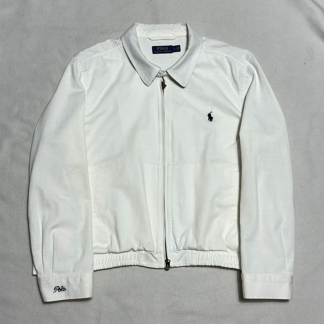 L 폴로랄프로렌 화이트 해링턴 자켓 상품이미지2