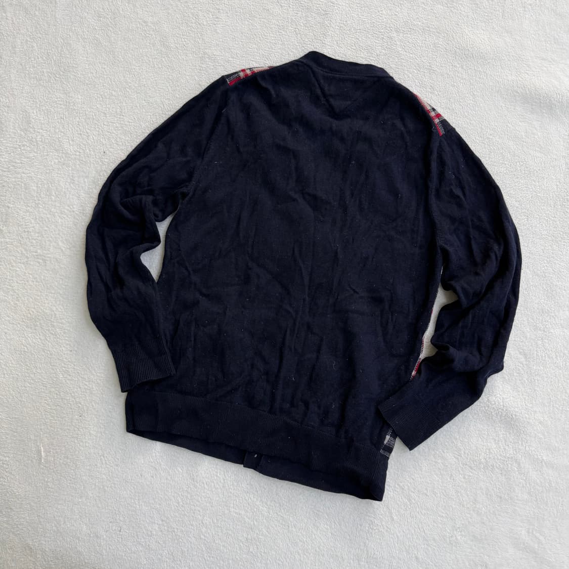 L 타미힐피거 울 니트 가디건 0401T 상품이미지2