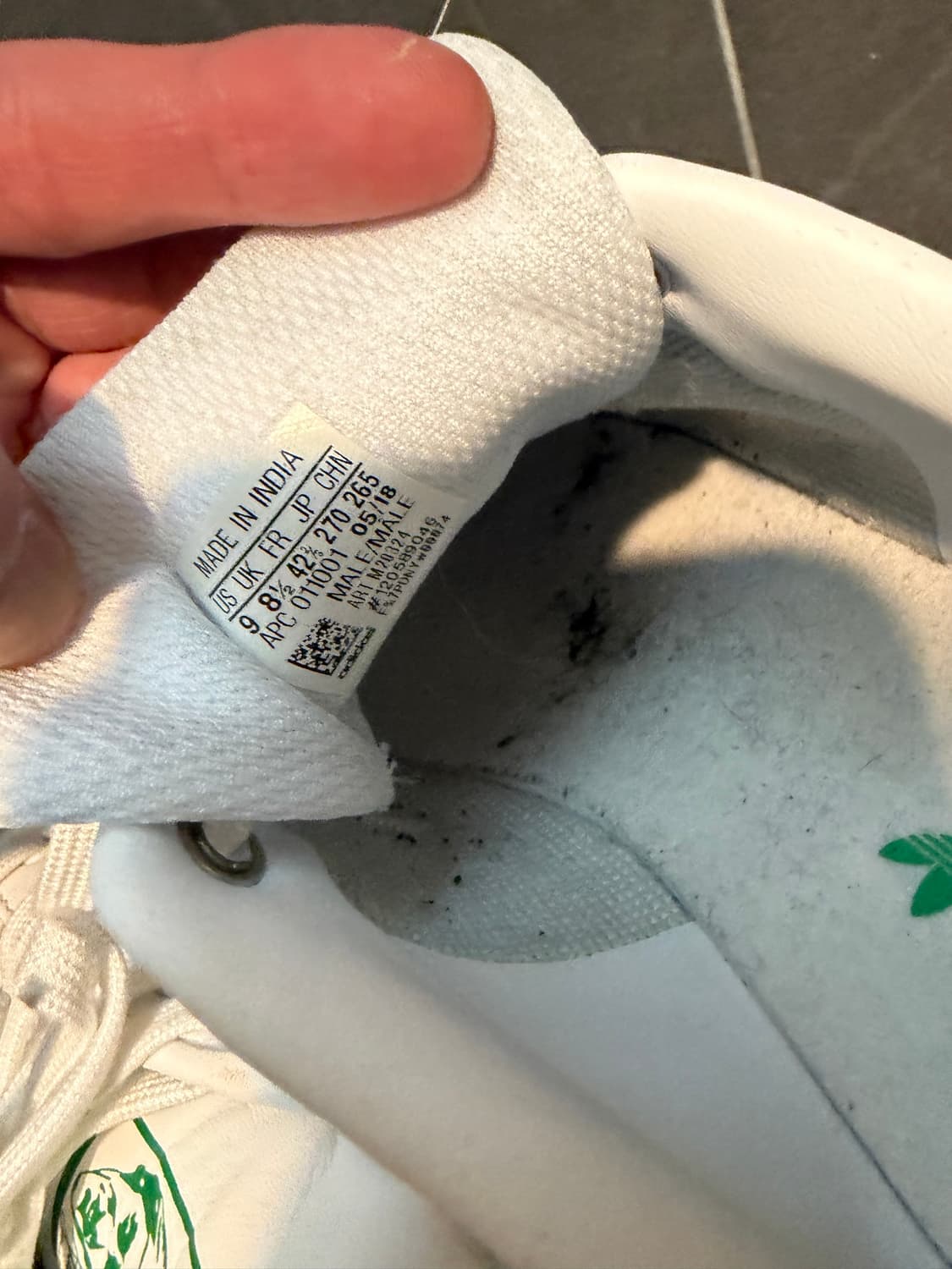 아디다스 스탠스미스 그린(Stan Smith White/Green) 상품이미지4