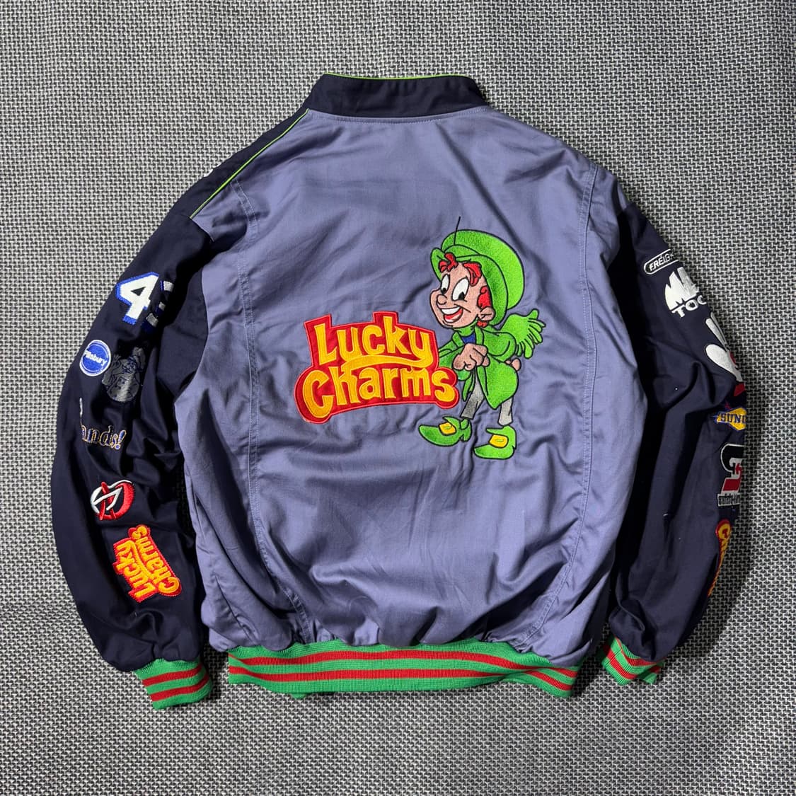 레이싱 자켓 퍼플 ( XL/OLD-8007 ) 상품이미지6