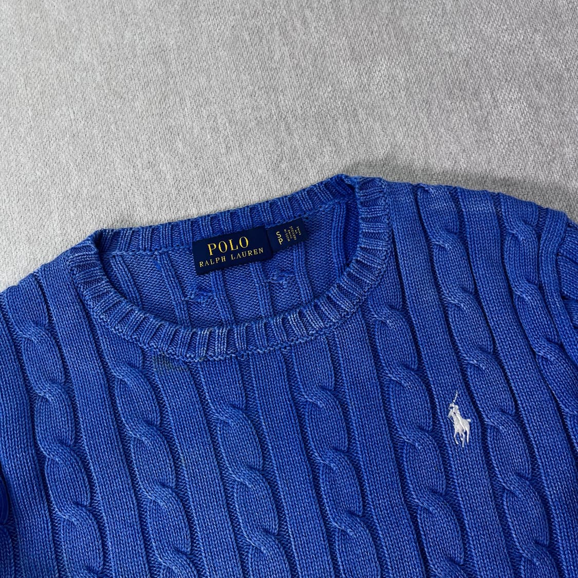 W 95 폴로 랄프로렌 꽈배기 니트 상품이미지2