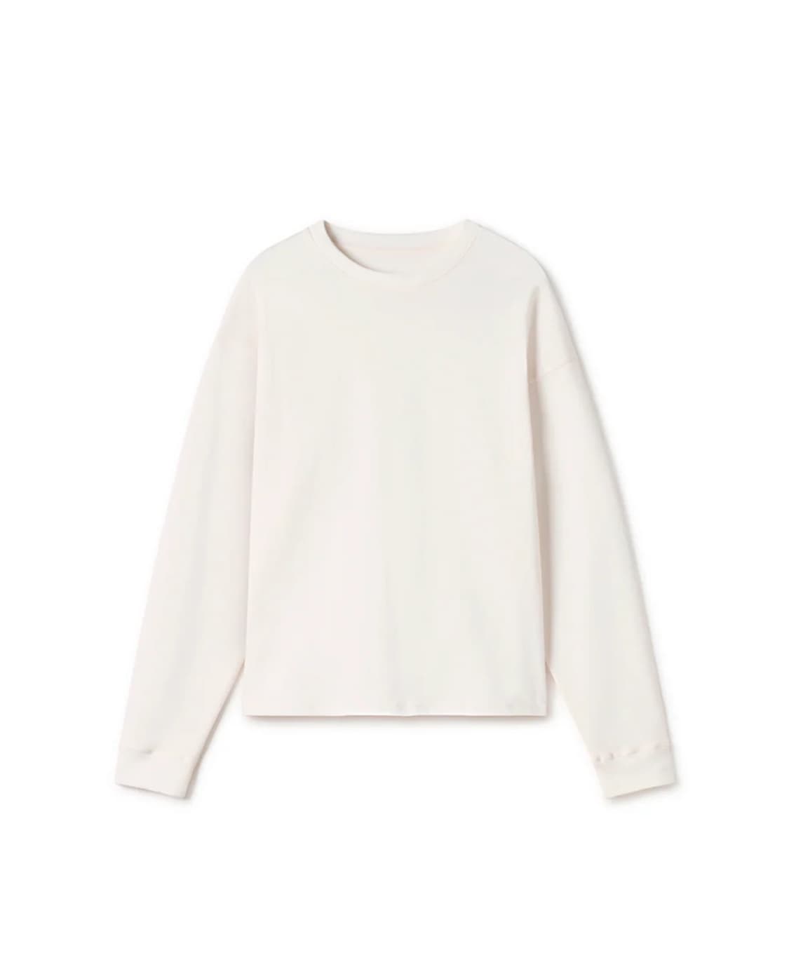 velour garments 본 화이트 롱슬리브 상품이미지1