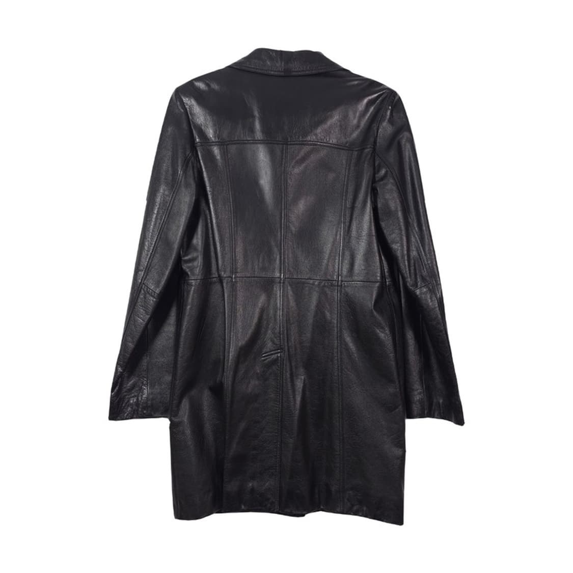 NAVAN GISY 리얼 레더 롱 코트 66 상품이미지2