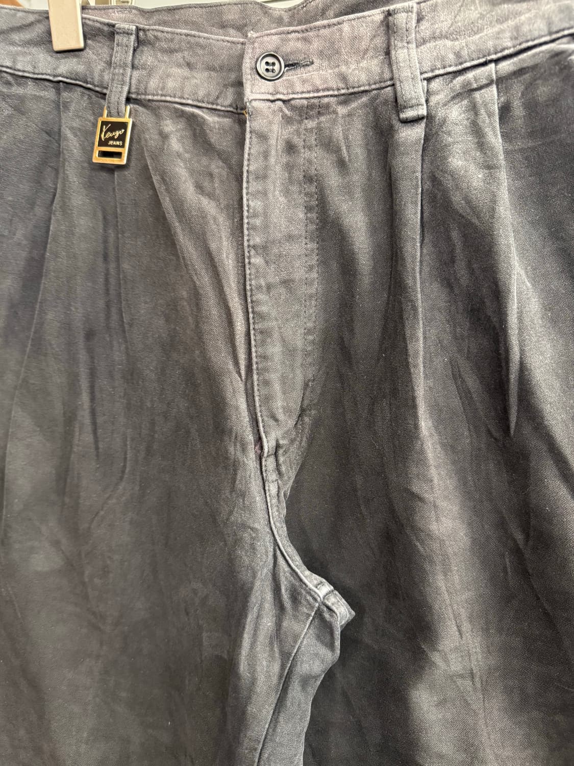 겐조 진 빈티지 핀턱 코튼 팬츠 상품이미지2