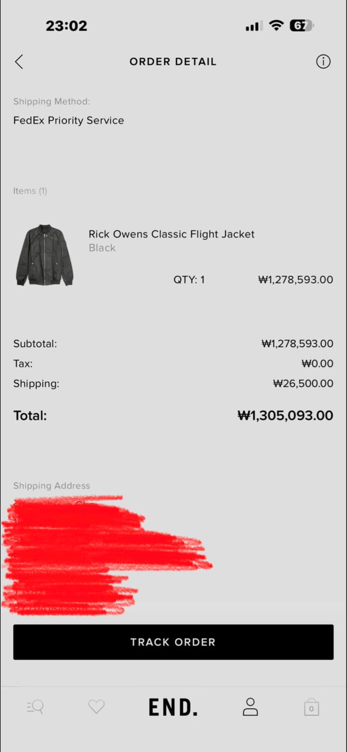 RICK OWENS 상품이미지10