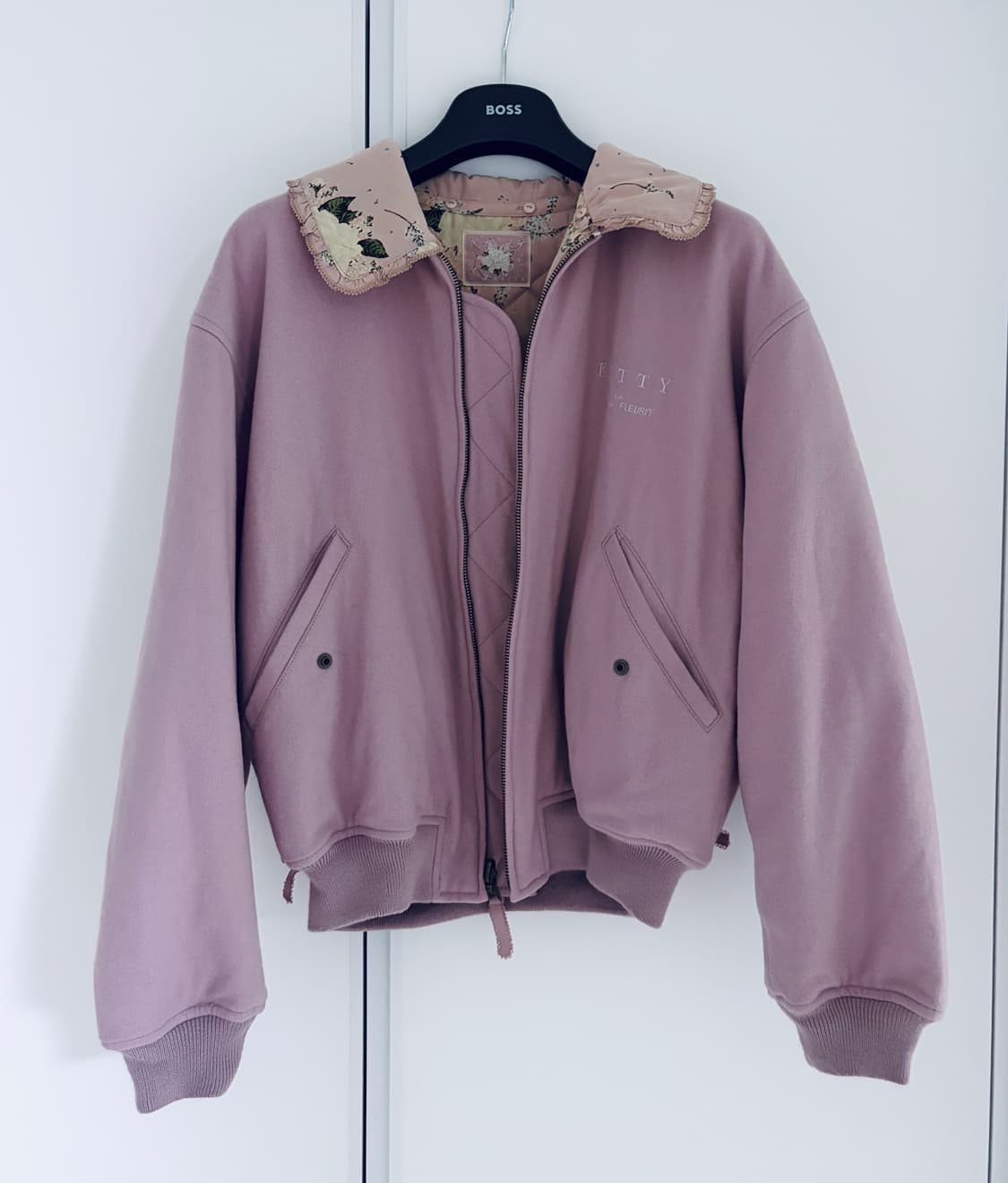 Ketty 자수 리버시블 블루종 상품이미지3