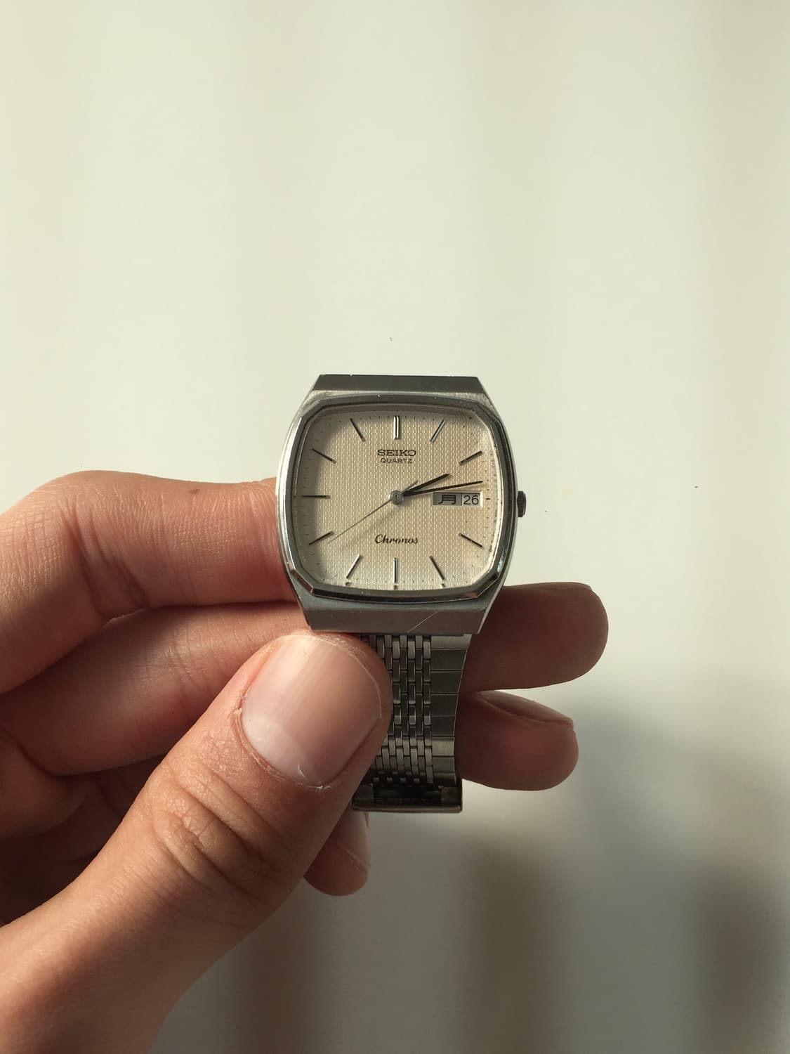 80s seiko chronos square day-date 상품이미지4