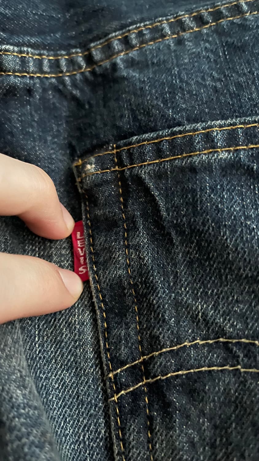 리바이스 빅E LVC 셀비지 501 XX 32/32 상품이미지4