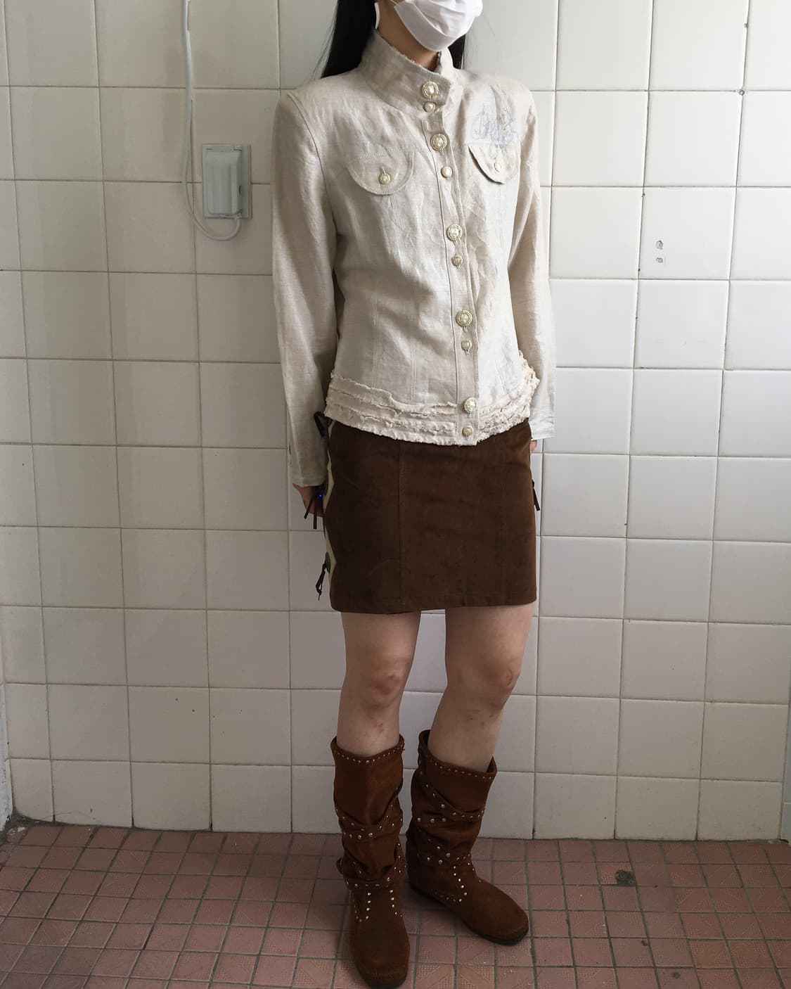 Western mood skirt 상품이미지5