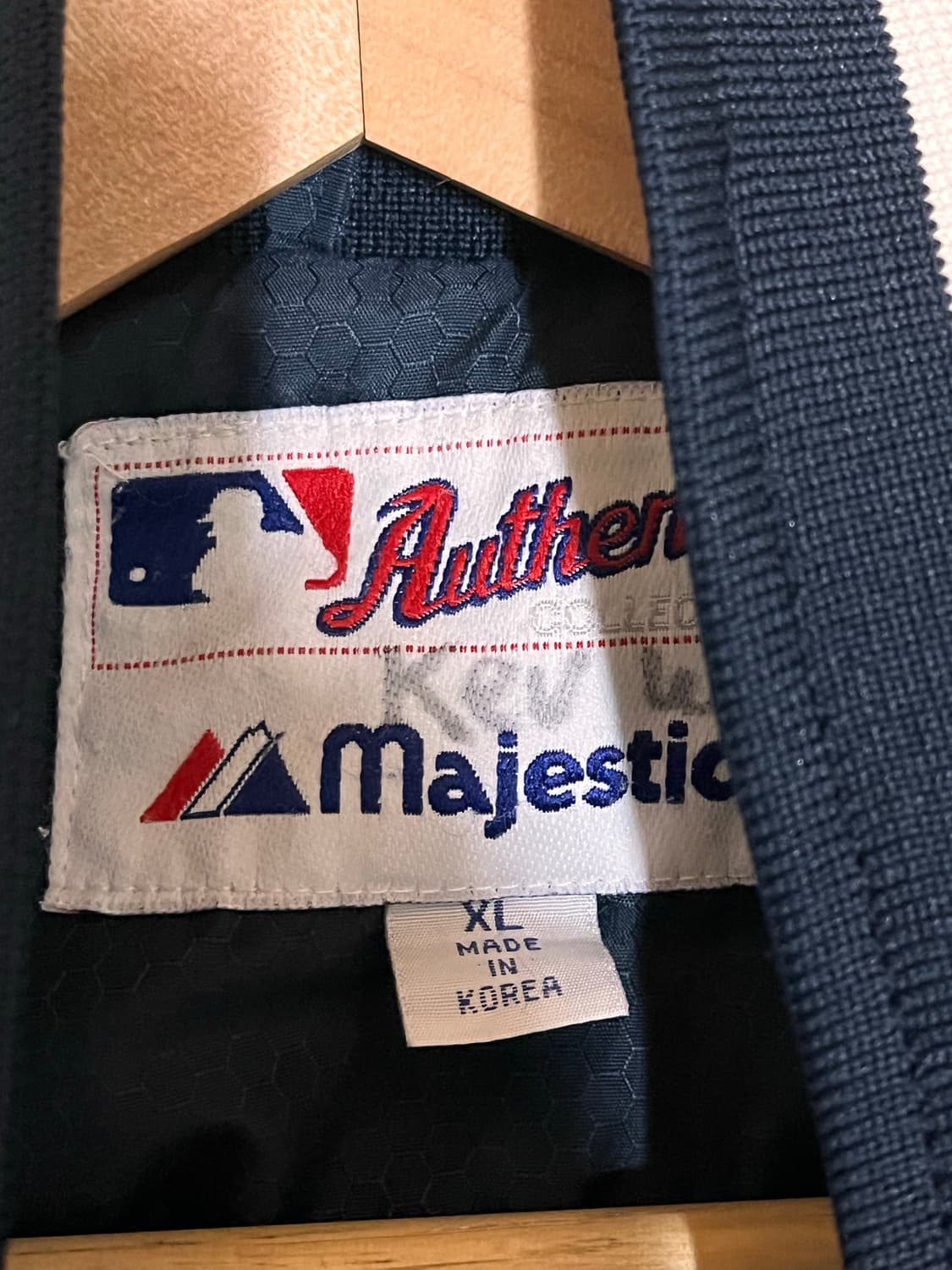 90s 마제스틱 뉴욕 양키즈 웜업자켓 XL 상품이미지5
