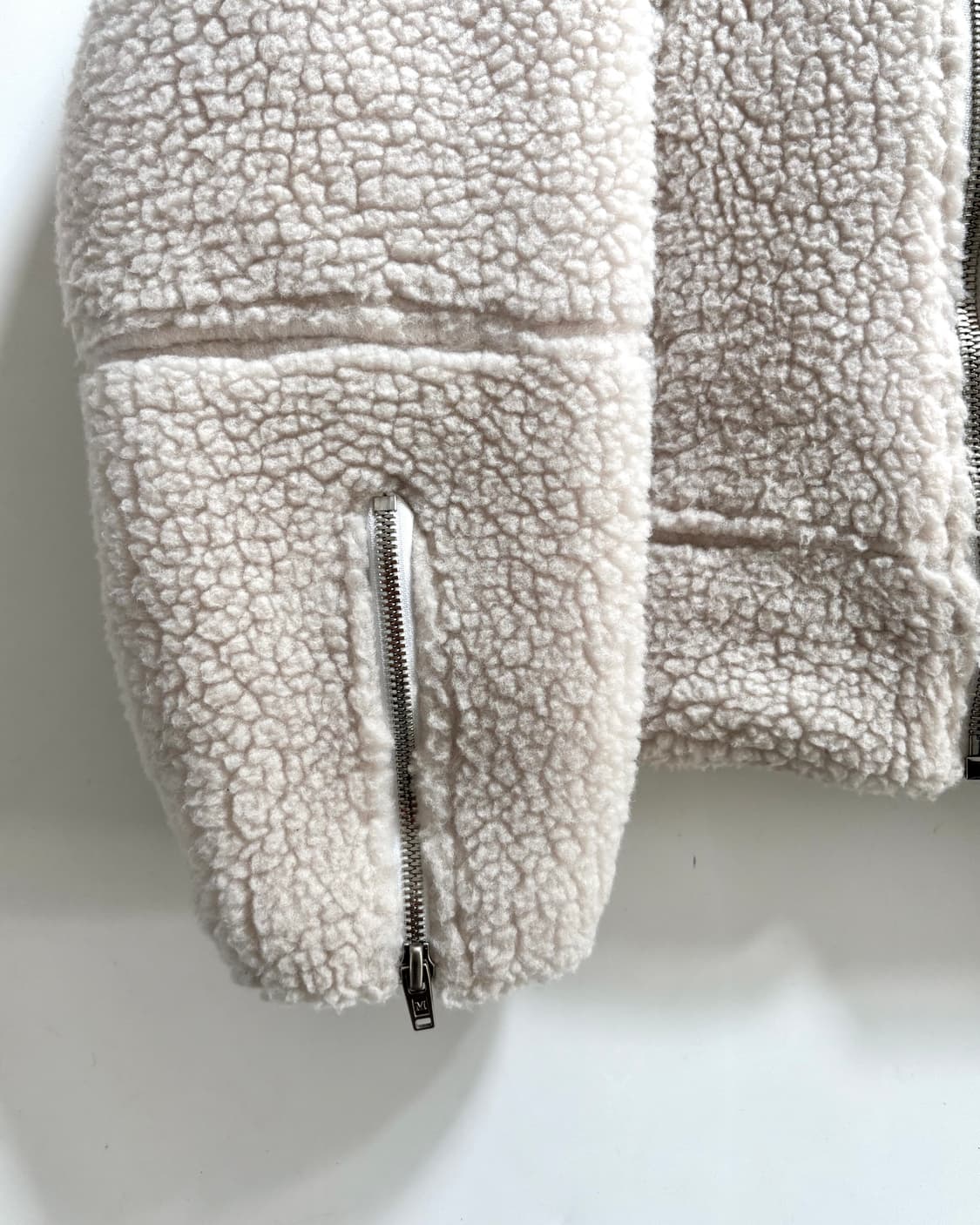 Matin Kim 마뗑킴 테디베어 하프 코트 무스탕 상품이미지7