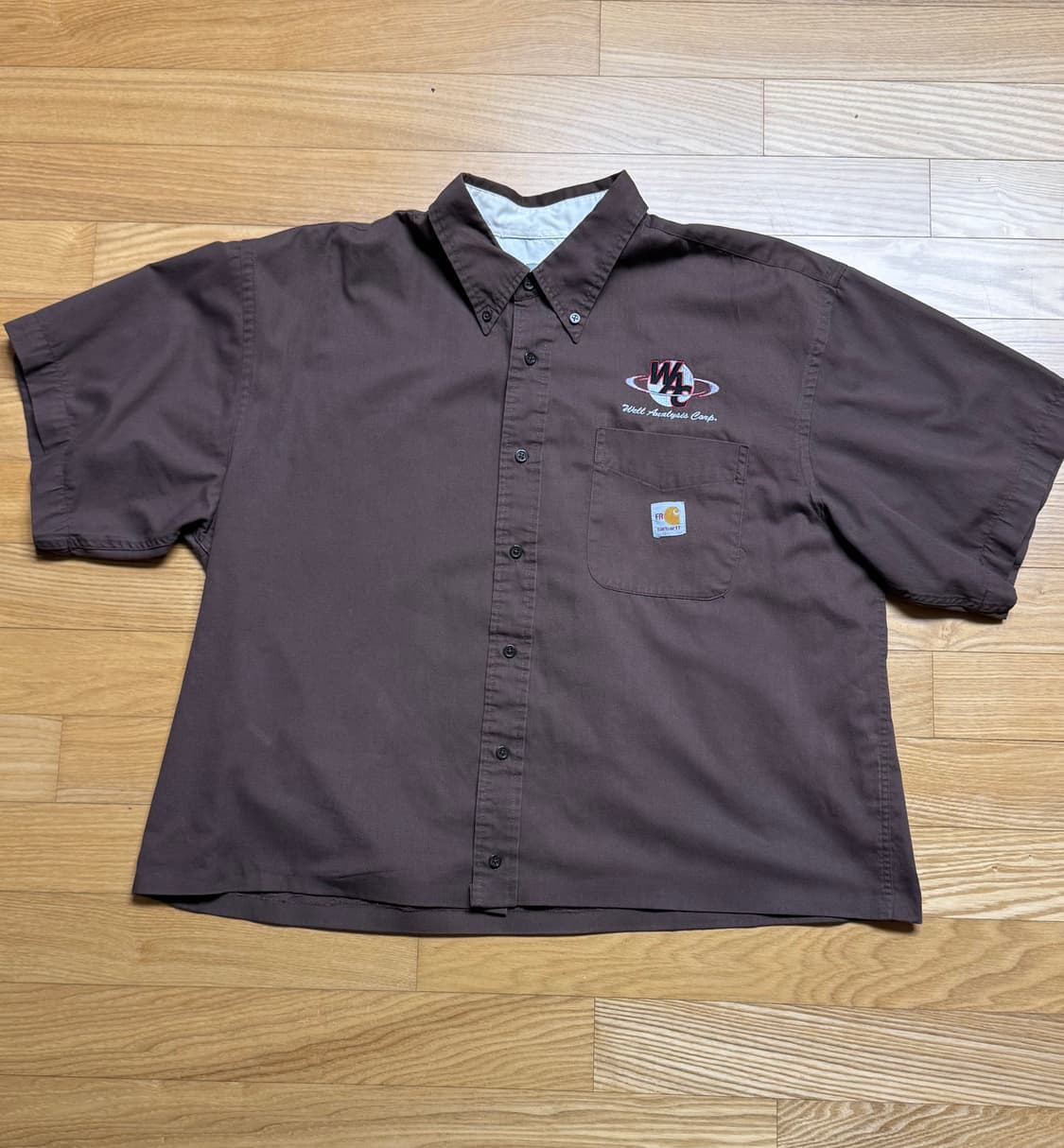 칼하트 크롭 셔츠 상품이미지1