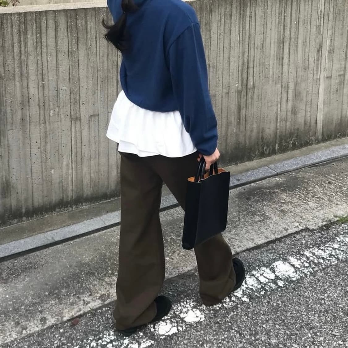 프릴 레이어드 랩 스커트 상품이미지3