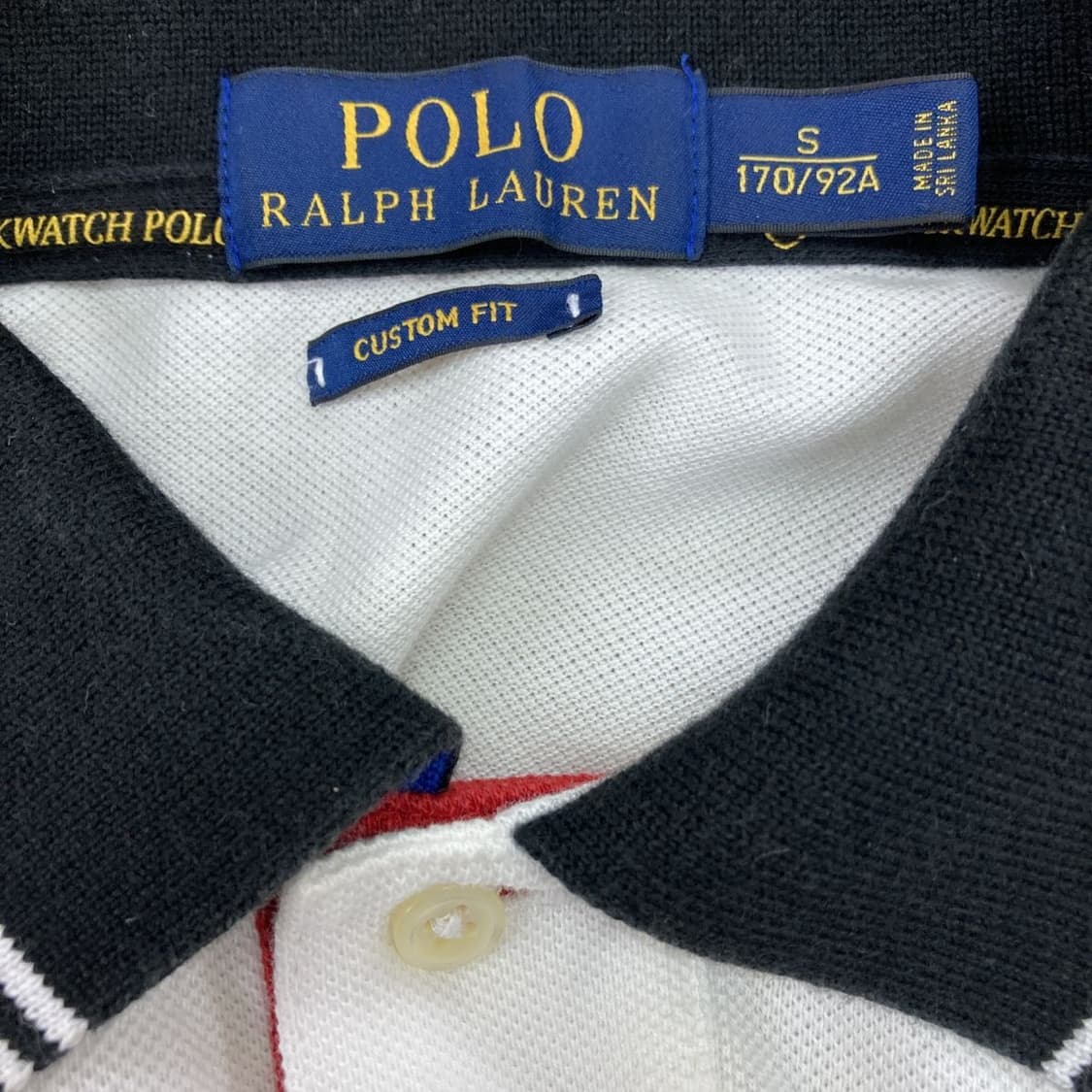 폴로 랄프로렌 블랙워치 빅포니 폴로팀 카라티 화이트 (S) 상품이미지5