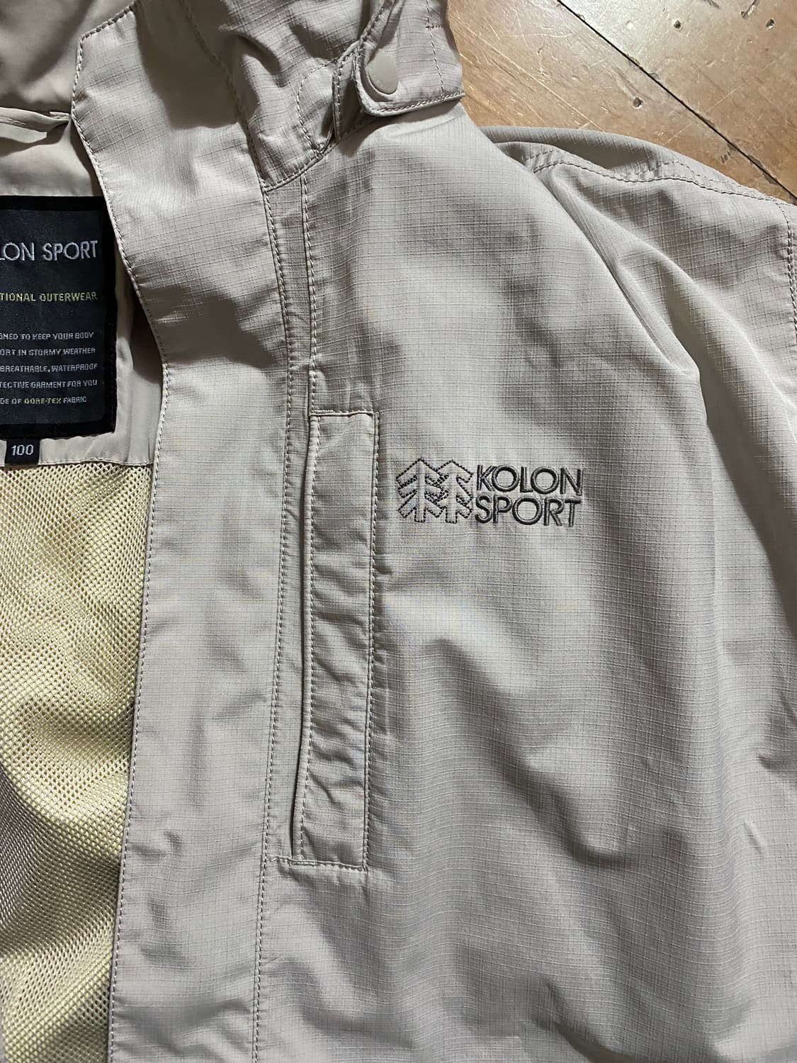 코오롱스포츠 고어텍스 자켓 100 상품이미지3