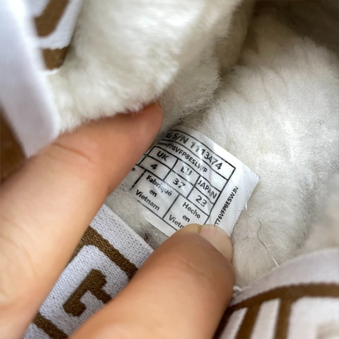 UGG 어그 체스트넛 펀케트 슬라이드 플랫폼 슬리퍼 37 상품이미지8