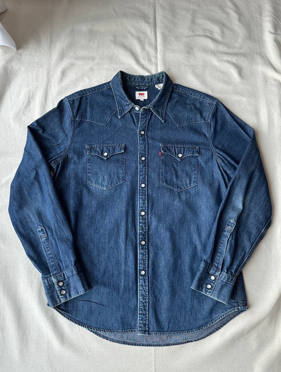 리바이스 웨스턴 데님 셔츠 L 상품이미지1
