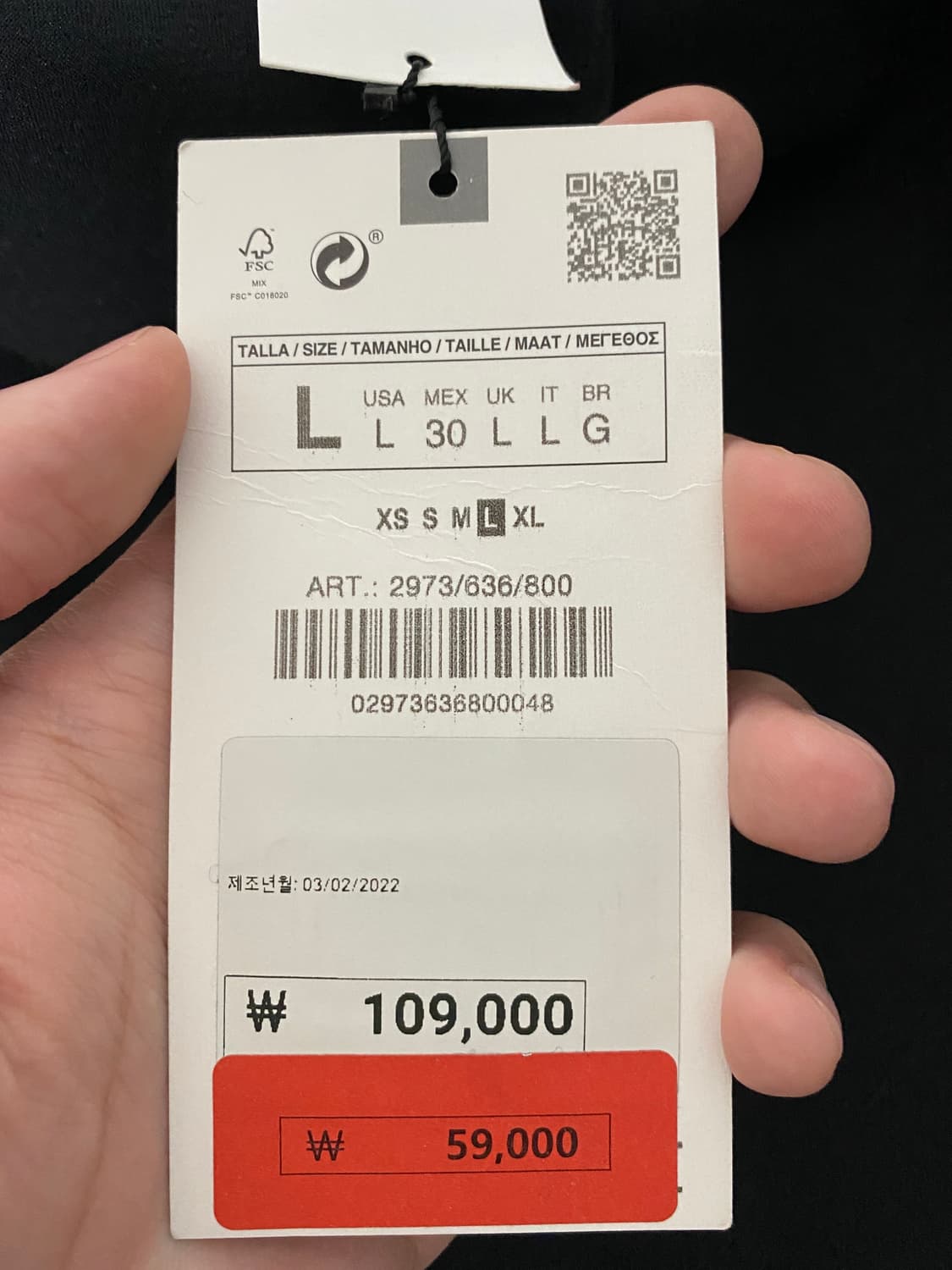 자라 여성 라운드넥 타이트핏 블레이저 새상품 상품이미지4