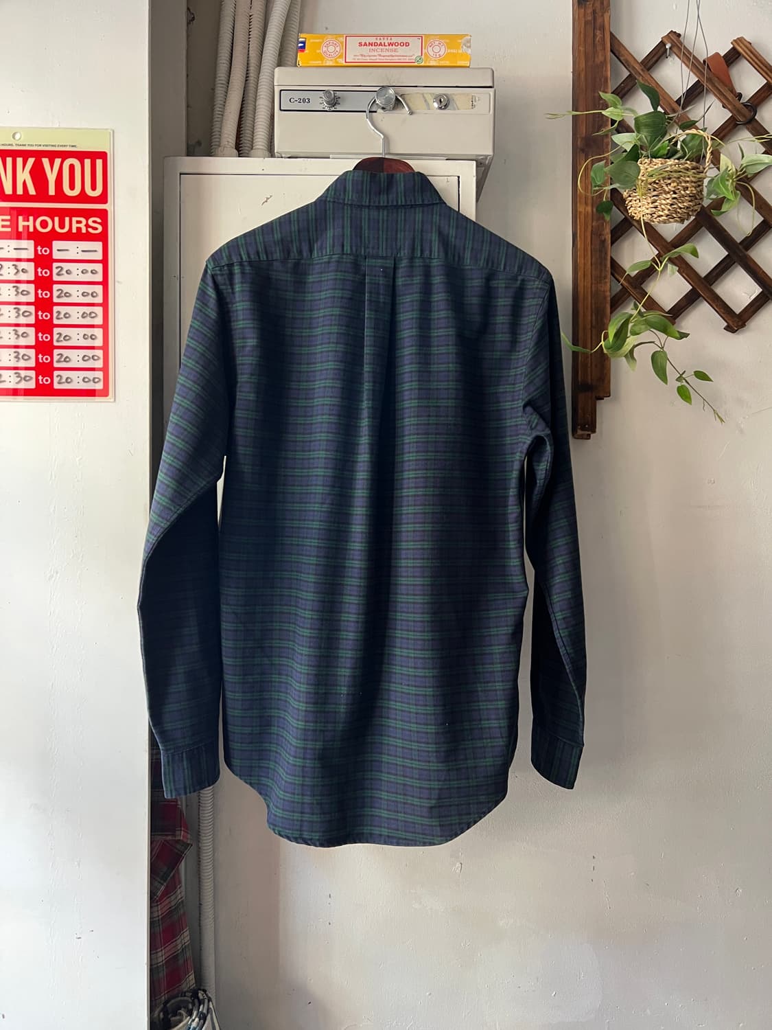 [S]폴로 랄프로렌 블랙와치 체크 옥스포드 셔츠 상품이미지7