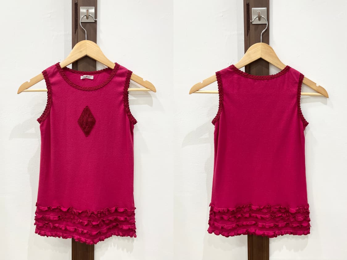 Frill plum sleeveless 상품이미지8