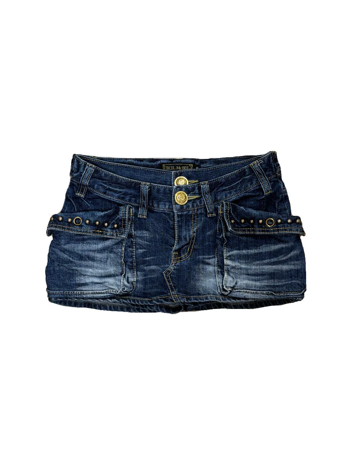 Cecil McBee 세실맥비 청치마 숏스커트 빈티지 오네갸루 y2k 상품이미지1