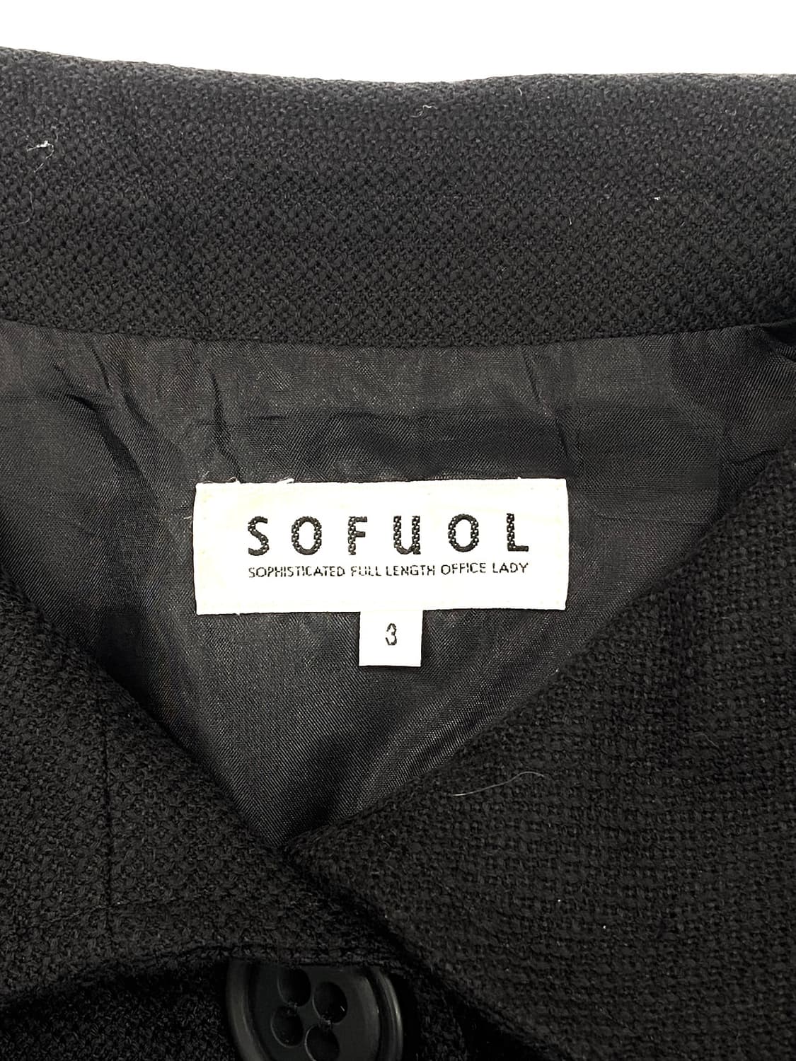 Black crop jacket coat 상품이미지9