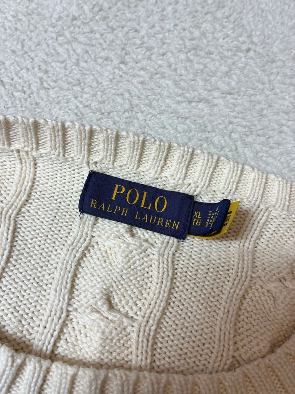 폴로 랄프로렌 케이블 시그니처 로고 니트 PN7321 상품이미지7