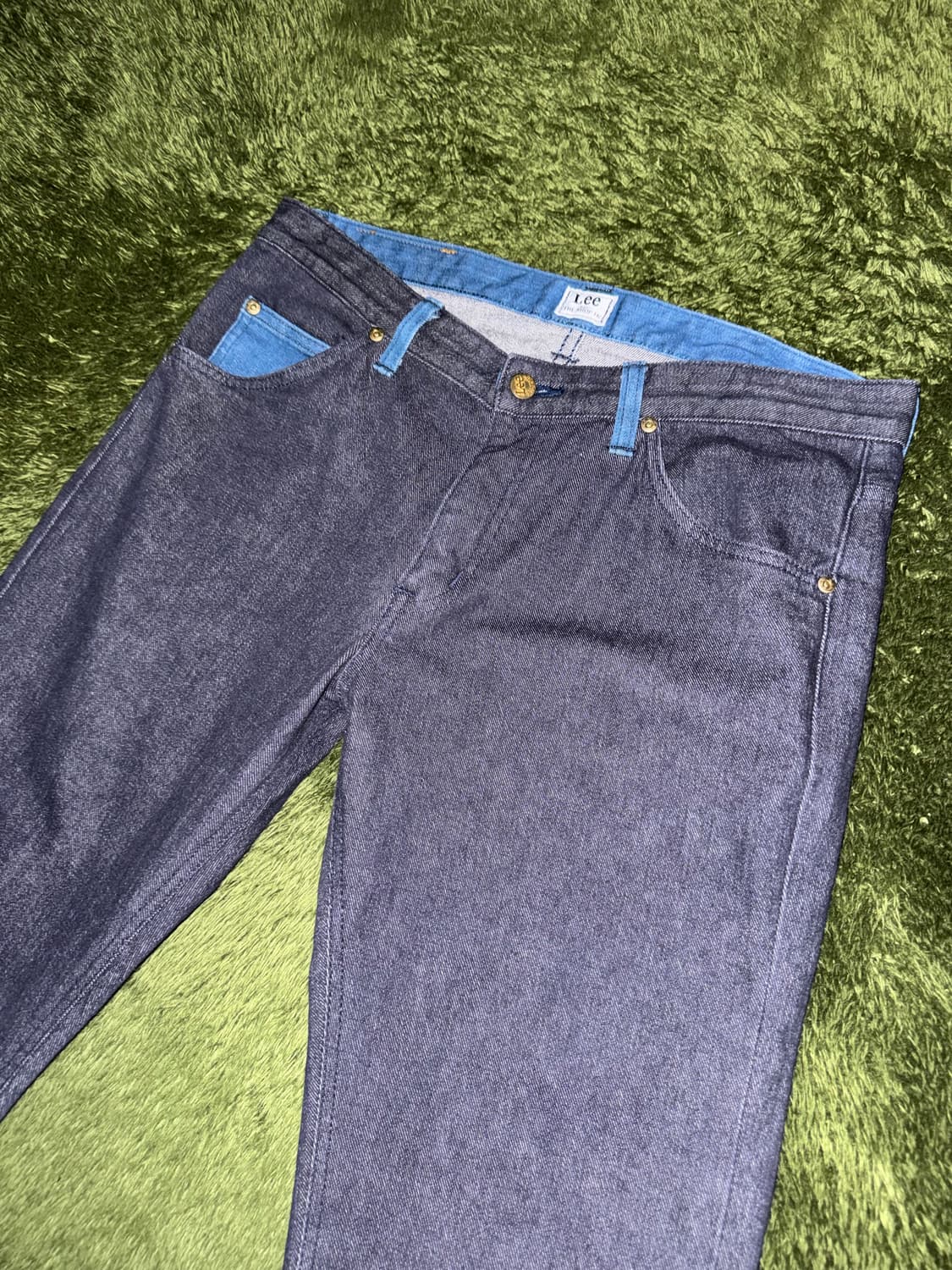 [XL] LEE 리 재팬 The Shop TK 별주 투톤 데님 팬츠 상품이미지2