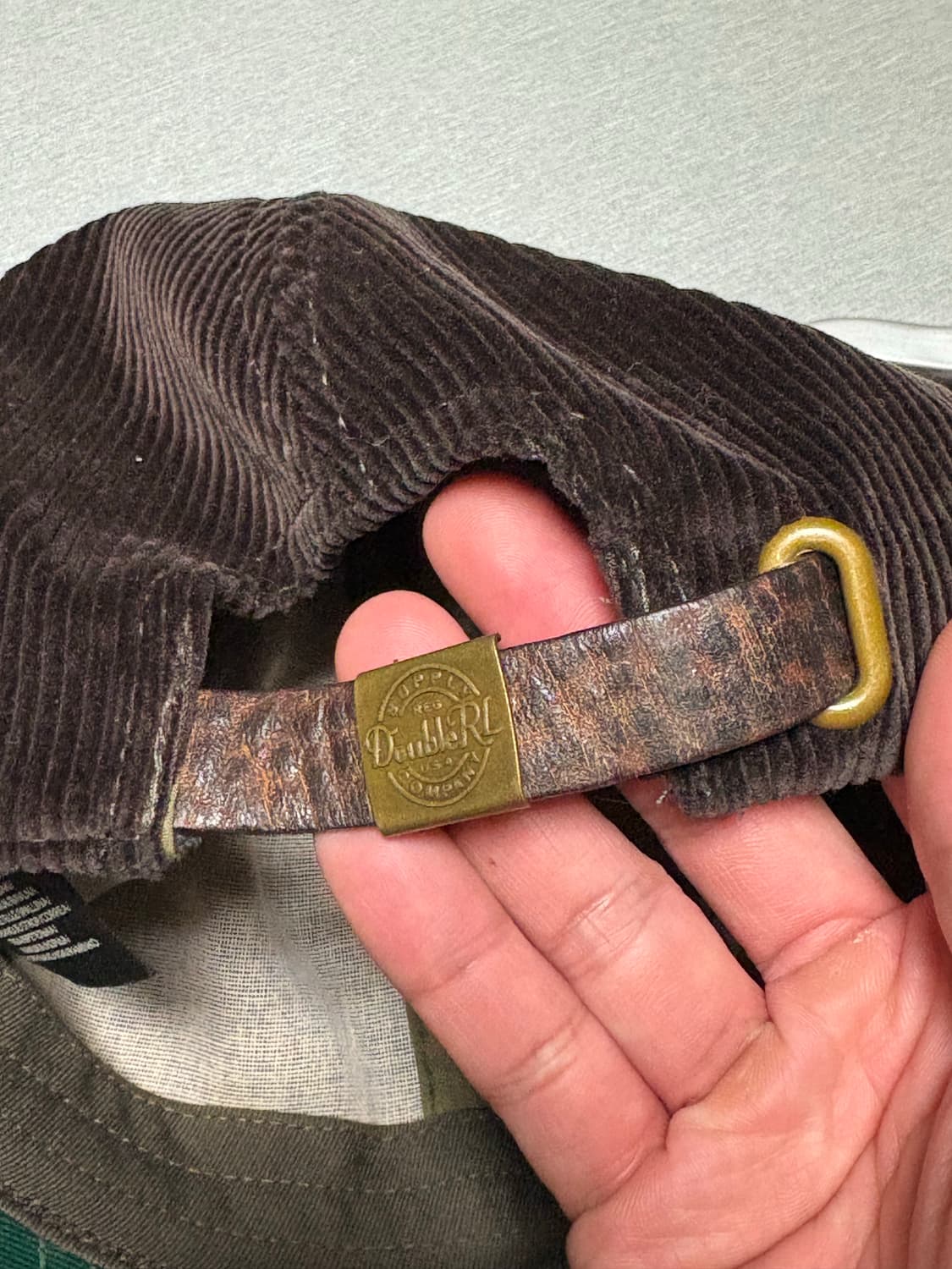 더블알엘 rrl 코듀로이 캡 상품이미지4