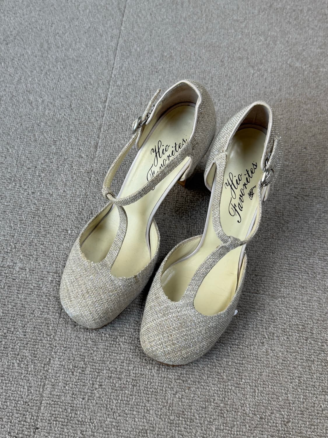 일본 수제화 HIO의 T스트랩 힐 35.5 상품이미지1