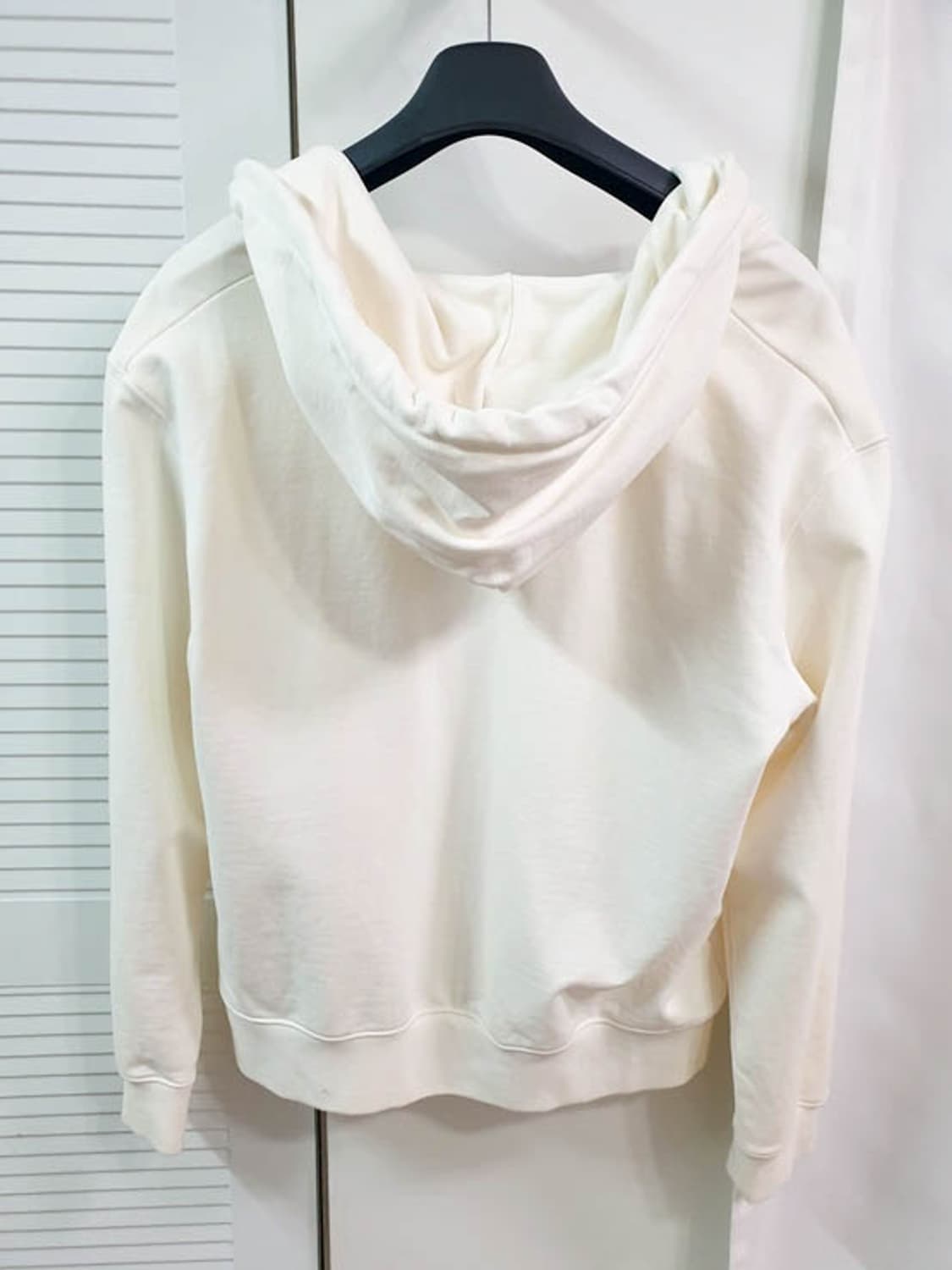 더티셔츠뮤지엄 아이보리 오버핏 후드집업 상품이미지4